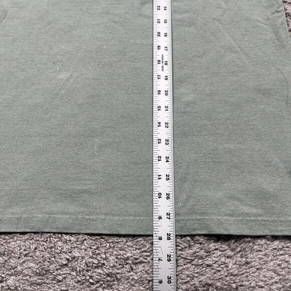 PATAGONIA Shirt Mens Small Green Graphic Bison Responsibili-Tee Hiking Outdoors - Picture 10 of 10